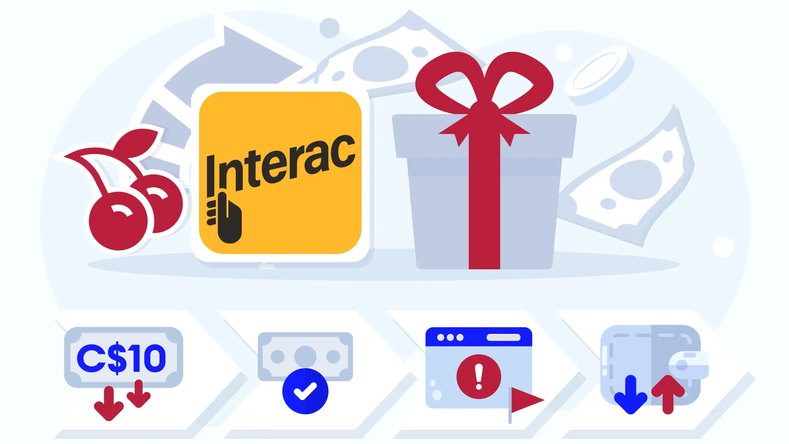 Interac casino bonus eligibility flowchart showing offshore MGA Kahnawake licensed platforms more likely to activate 100 percent match bonuses up to C$500 from Interac e-Transfer deposits versus iGaming Ontario platforms requiring T&C verification before C$10 deposit at Interac casinos Canada